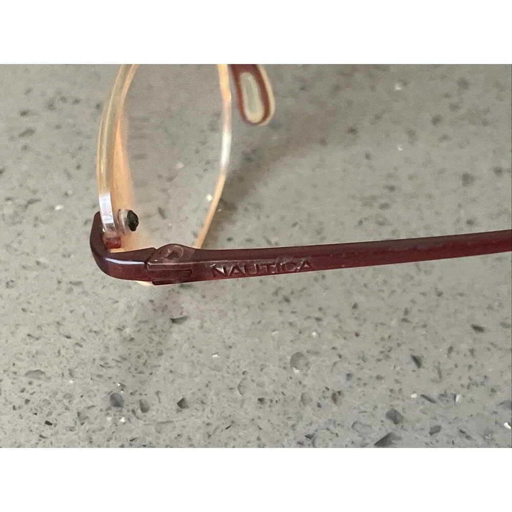 Nautica Eyeglasses Eye Glasses Frames ONLY N63 311 Japan 155 pink purple rimless